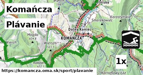 plávanie v Komańcza