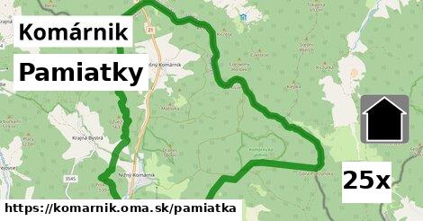 pamiatky v Komárnik