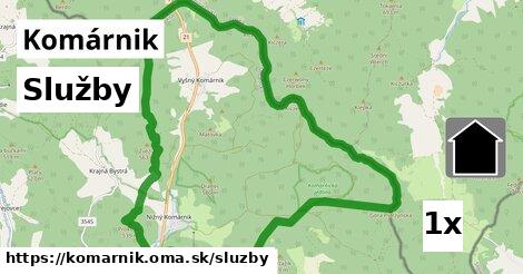 služby v Komárnik