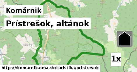 Prístrešok, altánok, Komárnik