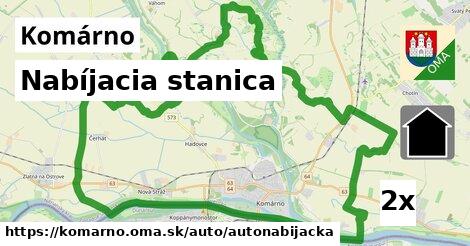 Nabíjacia stanica, Komárno