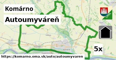 Autoumyváreň, Komárno