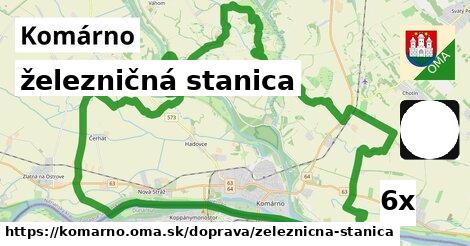 železničná stanica, Komárno