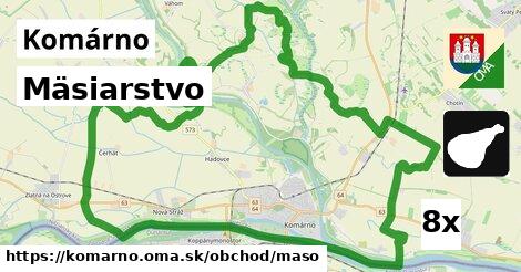 Mäsiarstvo, Komárno