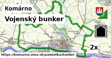 vojenský bunker v Komárno