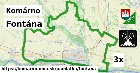 Fontána, Komárno