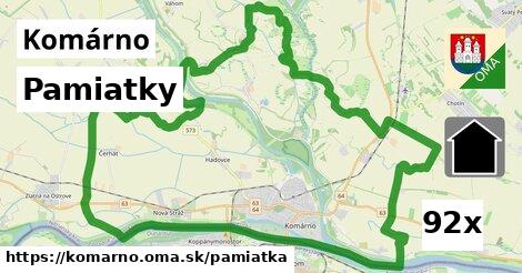 pamiatky v Komárno