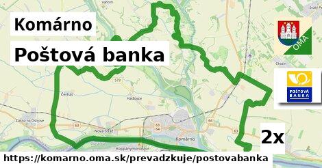 Poštová banka, Komárno