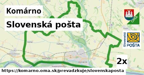 Slovenská pošta, Komárno