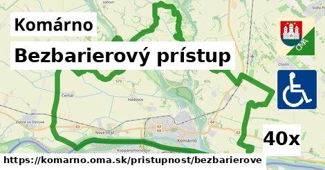 Bezbarierový prístup, Komárno