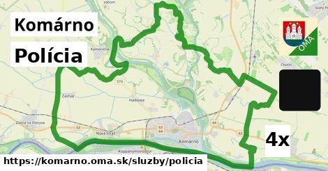 Polícia, Komárno