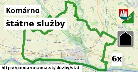 štátne služby, Komárno