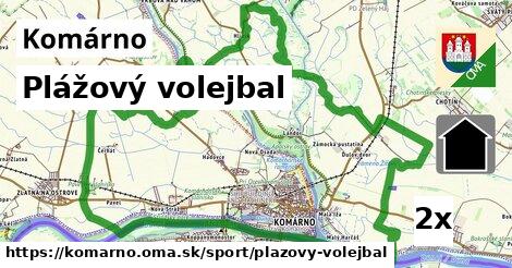 Plážový volejbal, Komárno