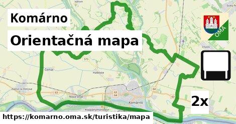 Orientačná mapa, Komárno