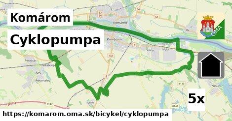 Cyklopumpa, Komárom