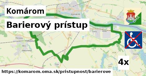 Barierový prístup, Komárom