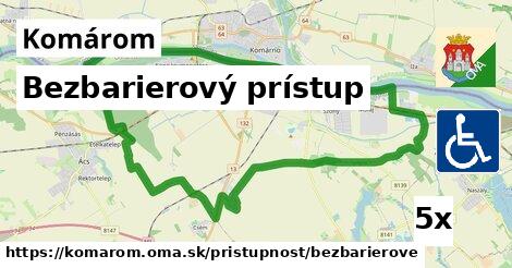 Bezbarierový prístup, Komárom