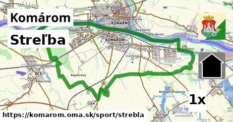 Streľba, Komárom