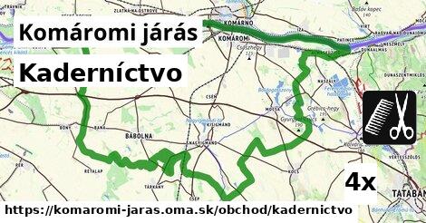 Kaderníctvo, Komáromi járás