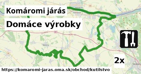 Domáce výrobky, Komáromi járás