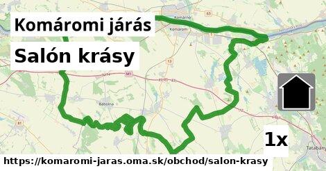 Salón krásy, Komáromi járás