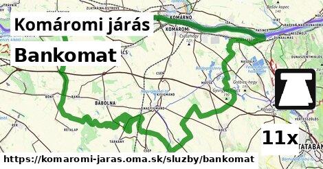 Bankomat, Komáromi járás