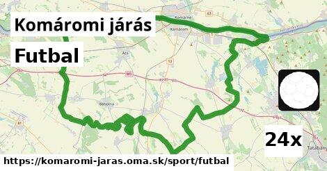 Futbal, Komáromi járás