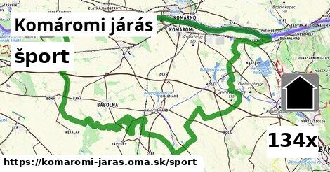 šport v Komáromi járás