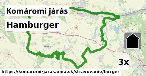 Hamburger, Komáromi járás