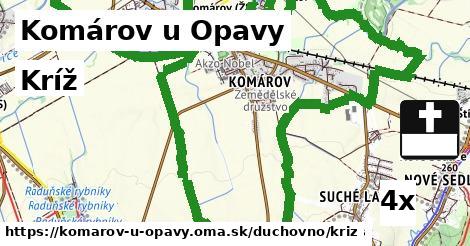 Kríž, Komárov u Opavy