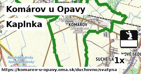 Kaplnka, Komárov u Opavy