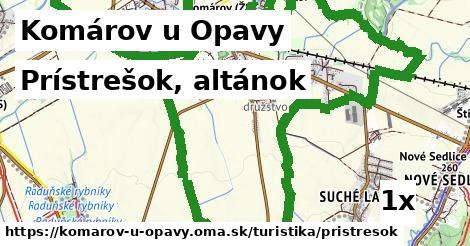 Prístrešok, altánok, Komárov u Opavy