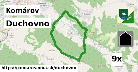 duchovno v Komárov