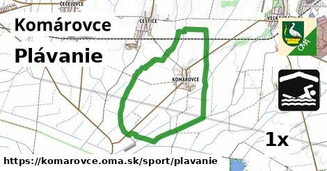 Plávanie, Komárovce