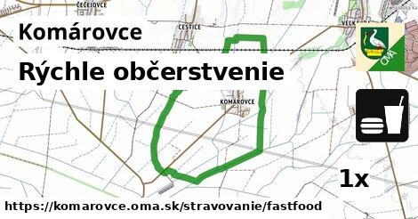 Rýchle občerstvenie, Komárovce