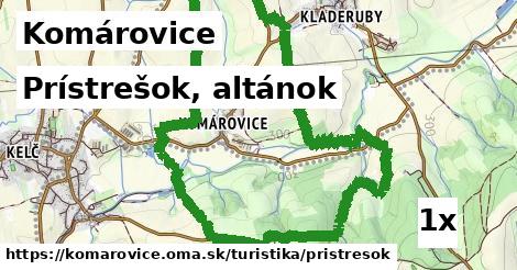 Prístrešok, altánok, Komárovice