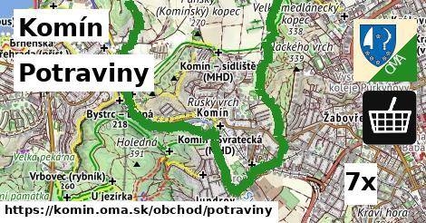 Potraviny, Komín