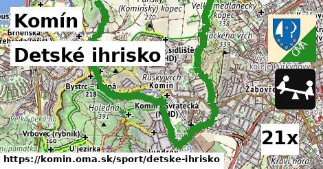 Detské ihrisko, Komín