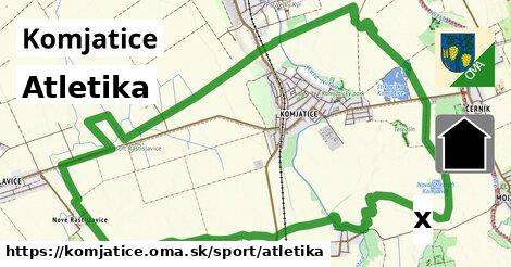 Atletika, Komjatice