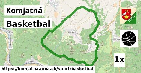 Basketbal, Komjatná