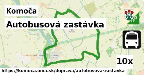 Autobusová zastávka, Komoča