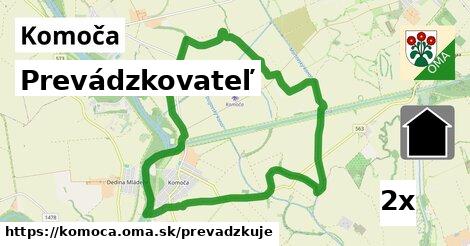 prevádzkovateľ v Komoča