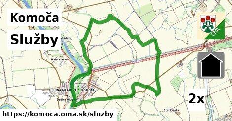 služby v Komoča