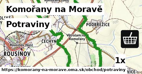 potraviny v Komořany na Moravě