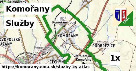 služby v Komořany