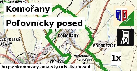 Poľovnícky posed, Komořany