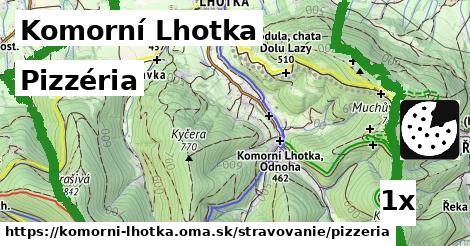 Pizzéria, Komorní Lhotka