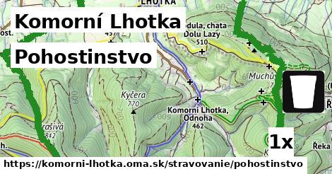 Pohostinstvo, Komorní Lhotka