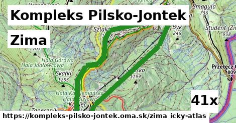 zima v Kompleks Pilsko-Jontek