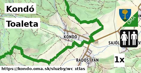 Toaleta, Kondó